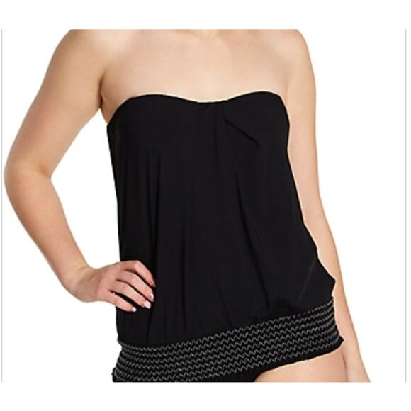 Coco Reef Classic Solid Grace Bra Sized Tankini Top 32C NWT - Picture 2 of 5